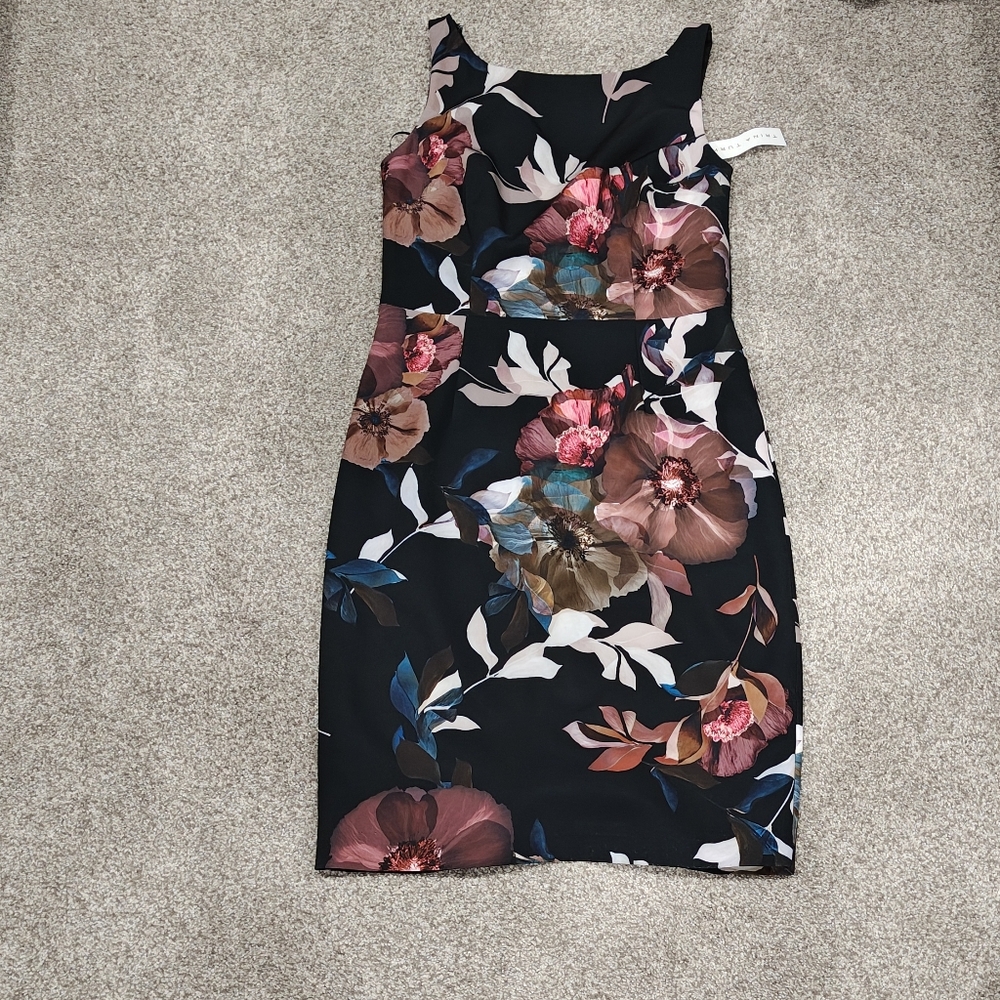 NWT Trina Turk Romantic Beverly Faye Floral Lace Back Sleeveless Sz 8